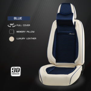 Two-Color Breathable Car Seat Cushion
