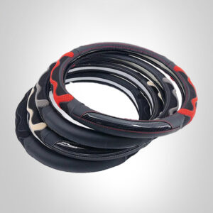 Microfiber Leather Car Sewing Steering Wheel Cover
