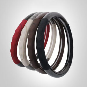 Suede Car Style Steering Wheel Cover