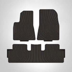 All-Black Rubber Car Floor Mats
