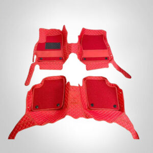 Red Full Coverage Car Mats