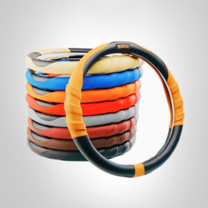 Leather Classic Sports Steering Wheel Cover