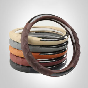 Comfortable Non-Slip Leather Car Steering Wheel Cover