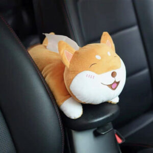 Cartoon Animal Tissue Box Armrest Pad