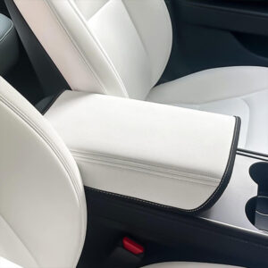 White Armrest Cushions