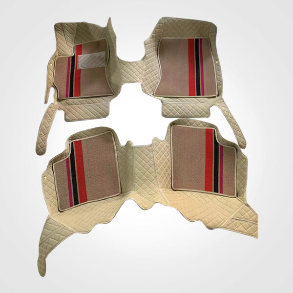 Durable PU Leather Car Floor Mat