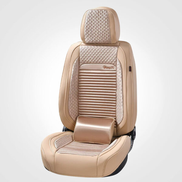 Beige Durable Car Seat Cover